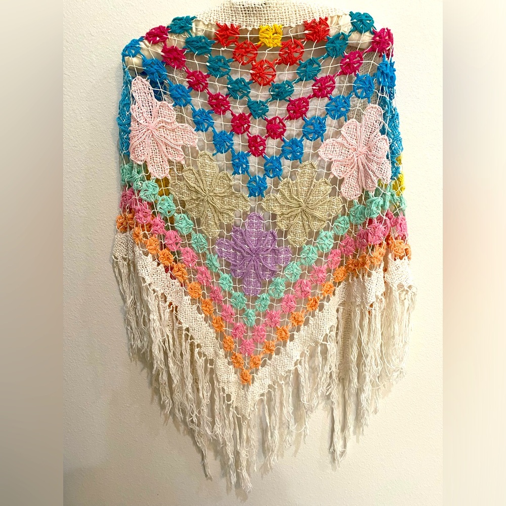 Lucky Brand knit Wrap / Shawl / Scarf, One Size
